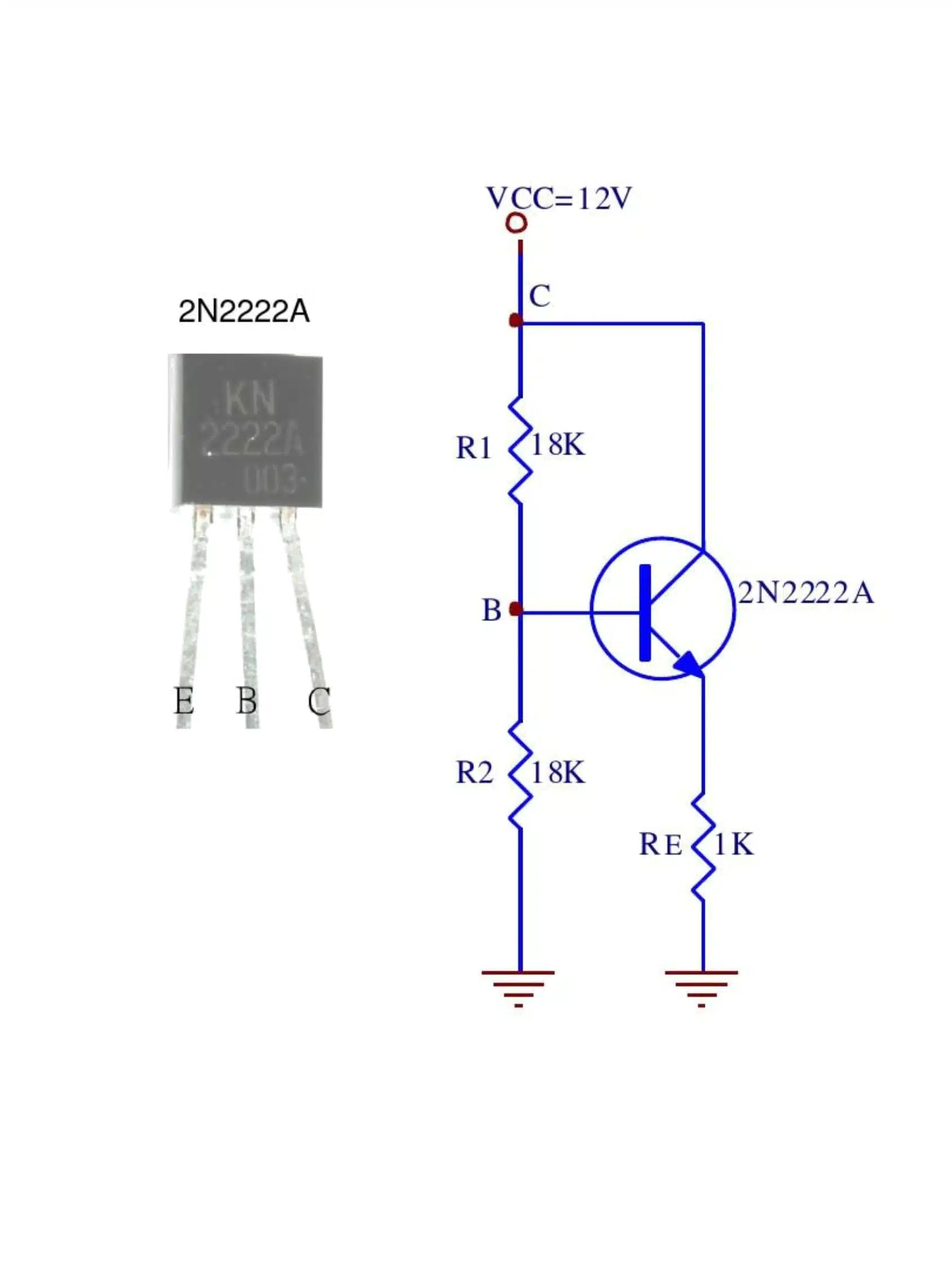 Differences Between 2N2222 and 2N2222A