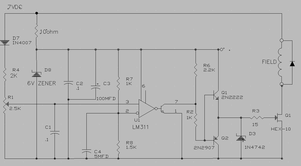 Installing a Transistor Voltage Regulator