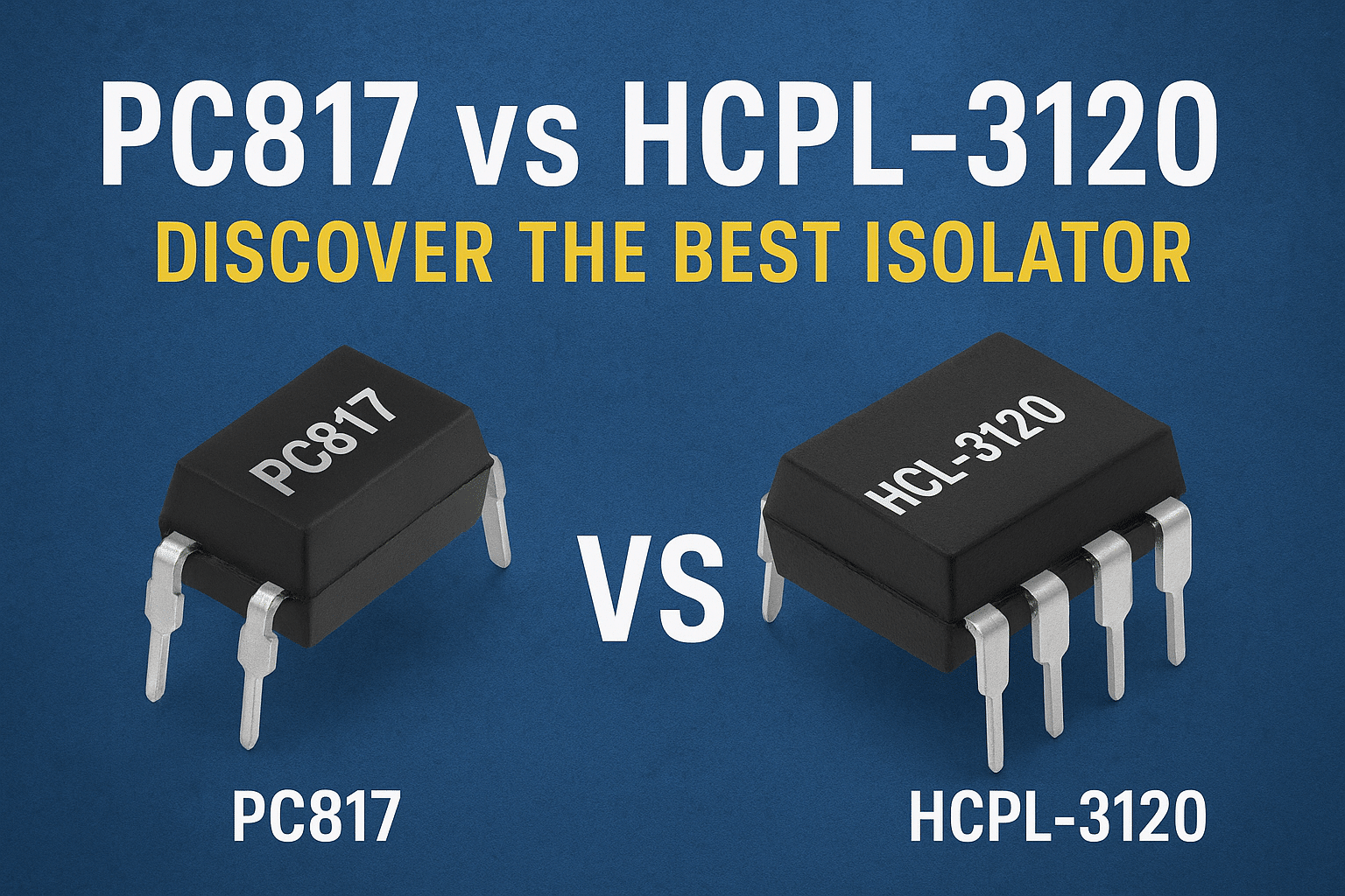 PC817 vs HCPL-3120: Discover the Best Isolator for Zambia
