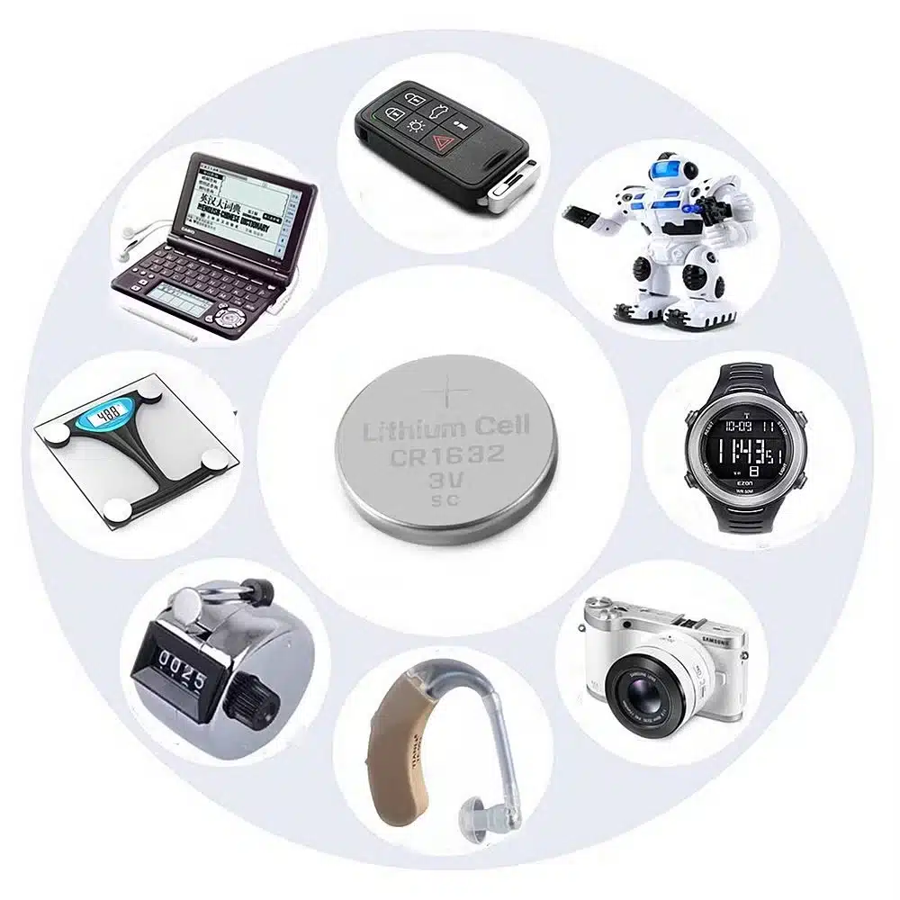 CR1632 Battery Insights Applications and How It Compares to CR2032