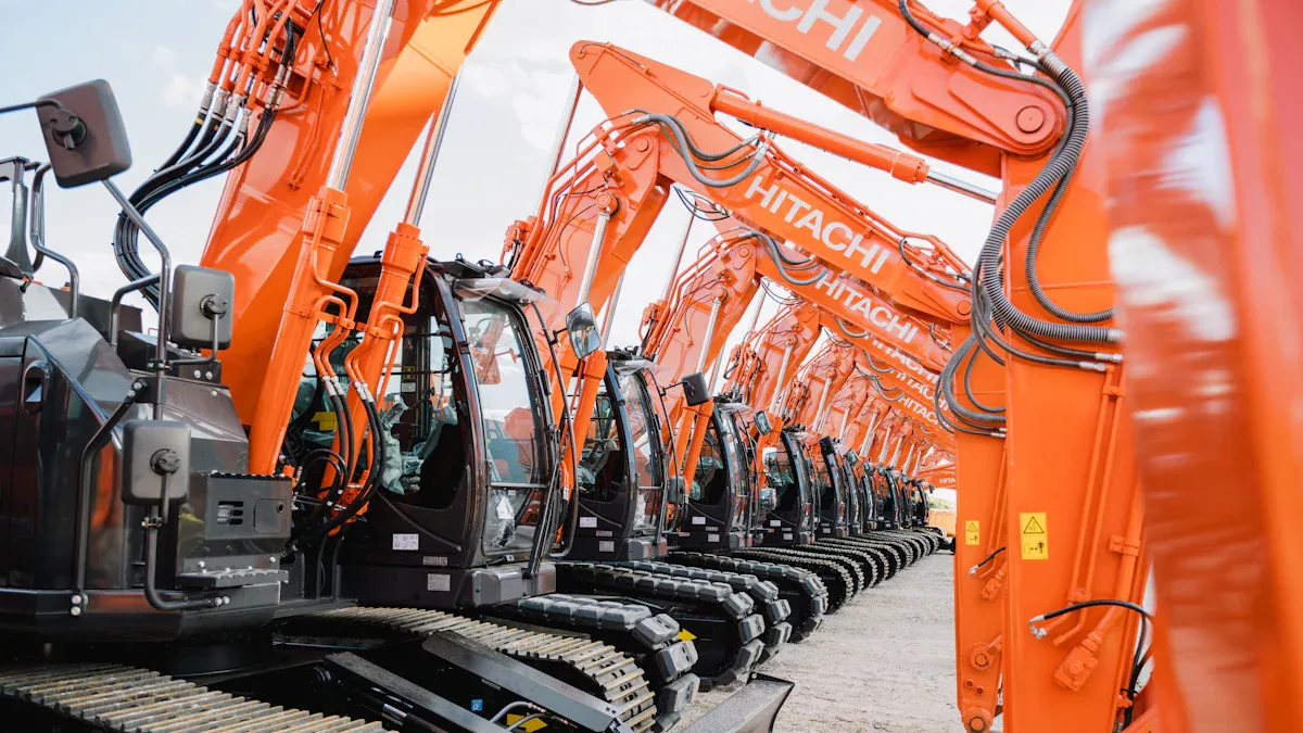 Эволюция экскаваторов Hitachi: дизель, электричество, интеллект